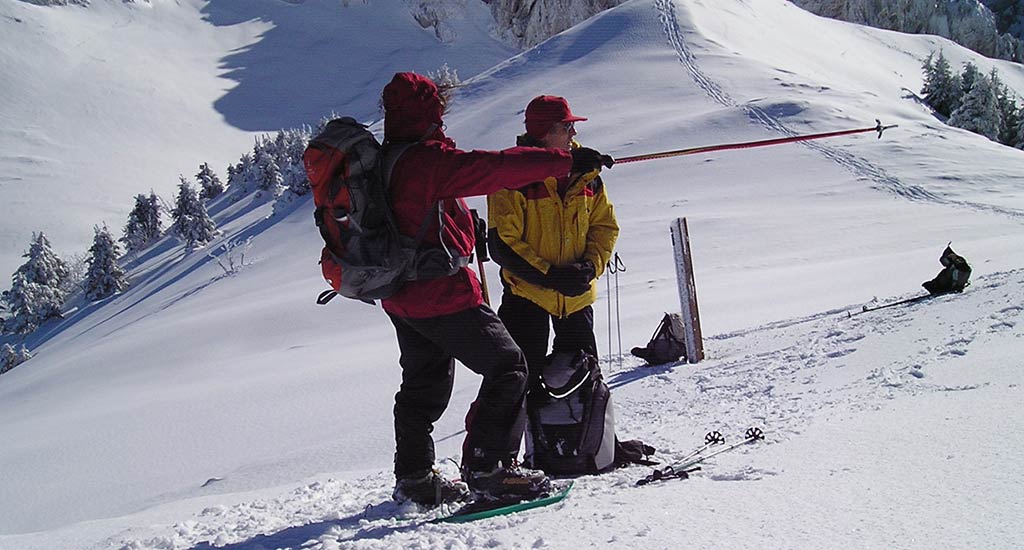 Raquette à neige - PRE GAUDET 1440m